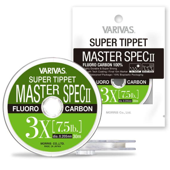 Fir super tippet master spec ll fluoro 5x 30m 0.148mm 4.1lb v7305x
