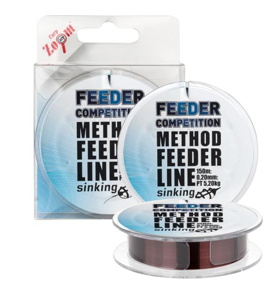 Fir method feeder competition extreme 150mt 0.22mm 6.40kg sinking cz0800