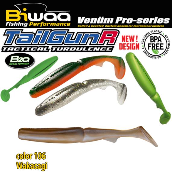Shad Biwaa TailgunR Swimbait 5.5", Wakasagi, 14cm, 4buc/plic B001461