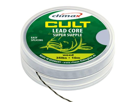 Fir Textil Climax Cult Lead Core Super Supple, Weed, 10m 9900-10013-025
