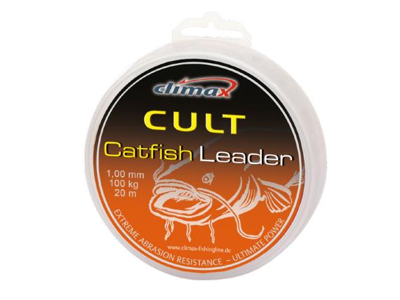 Fir Textil Inaintas Climax Cult Catfish Leader, Grey, 1.00mm/100kg, 20m 9161-10020-100
