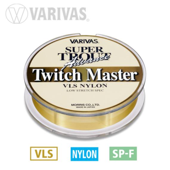 Fir Monofilament Varivas Super Trout Twich Master, Gold, 100m V26510006