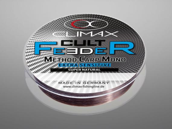 Fir Monofilament Climax Cult Feeder Method Carp Mono, Dark Brown, 300m 8832-10300-018