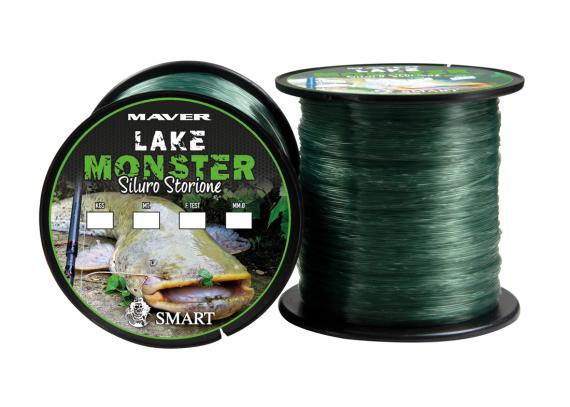 Fir Monofilament Maver Lake Monster Siluro Sturione, Dark Green, 300m 931030