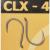 Carlige feeder claumar clx-4 barbles, 10buc/plic