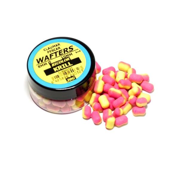 Wafters bicolor claumar 8mm 20g krill galben-roz clm240323