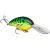 Vobler Strike King Pro-Model Series 4 Floating, Chartreuse Sexy Shad, 11cm, 15.9g HC4-538