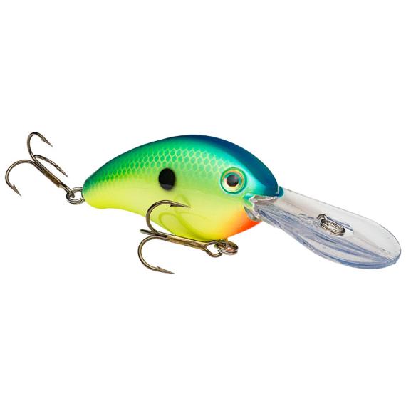 Vobler Strike King Pro-Model Series 4 Floating, Chartreuse Sexy Shad, 11cm, 15.9g HC4-538
