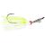 Chatterbait Strike King Thunder Cricket Vibrating Swim Jig, Chartreuse White, 21.3g TCVSJ34-3