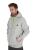 Matrix black edition full zip hoody (marl grey / lime) gpr297