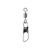 Vartej cu Agrafa Korum Link Swivel, 10buc/plic K0310017