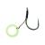 Hook hairs with quickstops barbed size 12