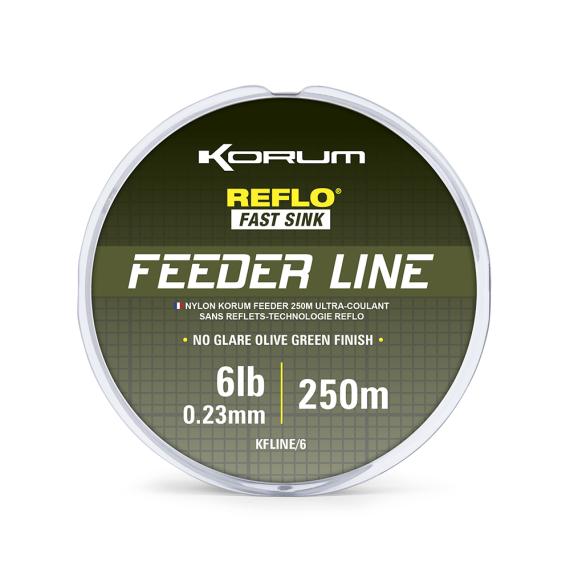Fir Monofilament Korum Feeder Line, 250m KFLINE/6