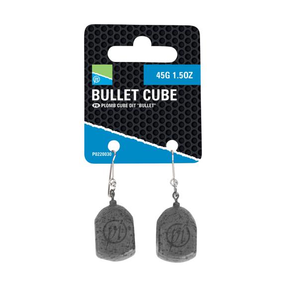 Bullet cube lead - 45 gr