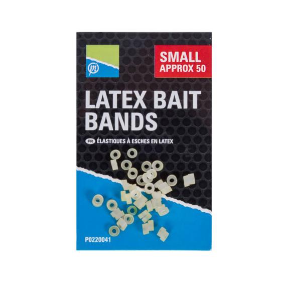 Inele Elastice Preston Latex Bait Bands, Clear, 50buc/plic P0220042