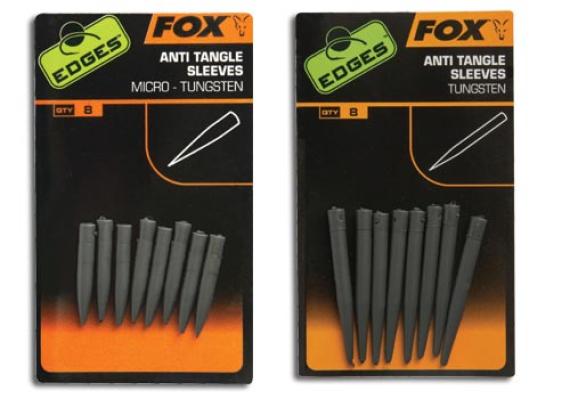 Fox Edges Tungsten Antitangle Sleeves, 8buc/plic CAC630