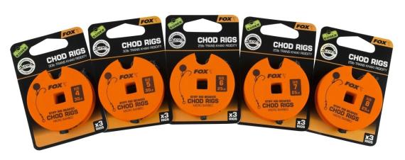 Montura FOX Stiff Chod Rig Standard, 3buc/disc CCR155