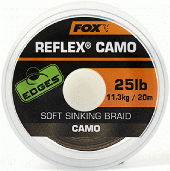 Fir Textil Fox Reflex Camo Soft Sinking Braid, Camo, 20m ,cac750