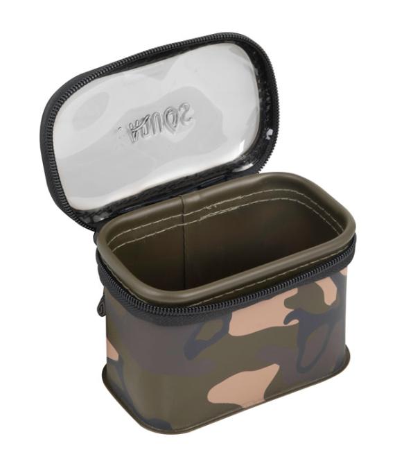 Geanta Impermeabila pentru Accesorii Fox Aquos Camo EVA Bag, Small, 14.5x9x7cm CEV005