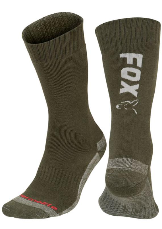 Sosete fox collection socks black and orange