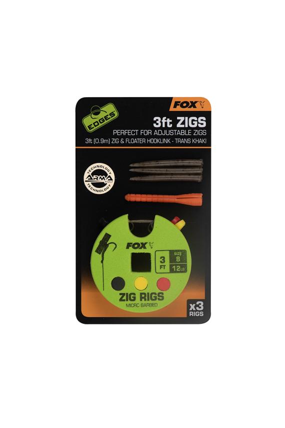Fox zig rigs 3ft (0.9m) ccr191