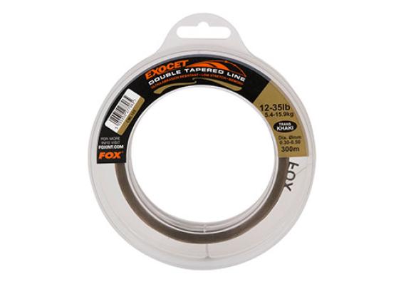 Fir Inaintas Conic FOX Exocet® Double Tapered Line Trans Kaki, 300m CML155