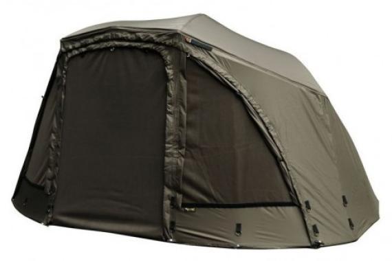 Sistem Complet Umbrela tip Cort FOX Ultra 60 Khaki Brolly Ven-Tec Rip Stop, 262x178x128cm CUM220