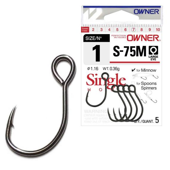 Carlig owner s-75m no.1/0 minnow