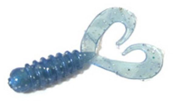 Grub Rock'N Bait Owner Cultiva Ring Twin Tail Pearl Blue, 3.5cm, 0.6g, 12buc/plic 8290515