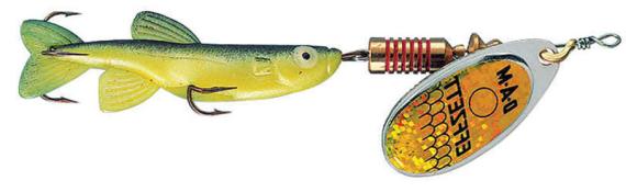 Rotativa 7gr dam effzett minnow yellow black