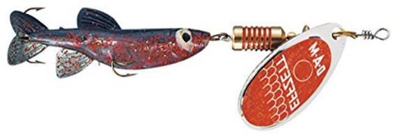 Rotativa 7gr dam effzett minnow red glitter