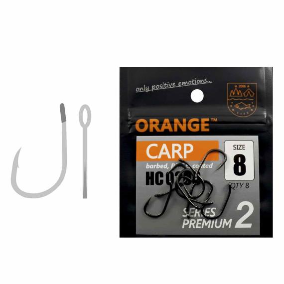 Carlig orange no.12 carp hook series 2