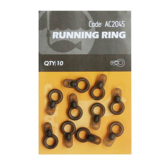 Orange running ring 10buc