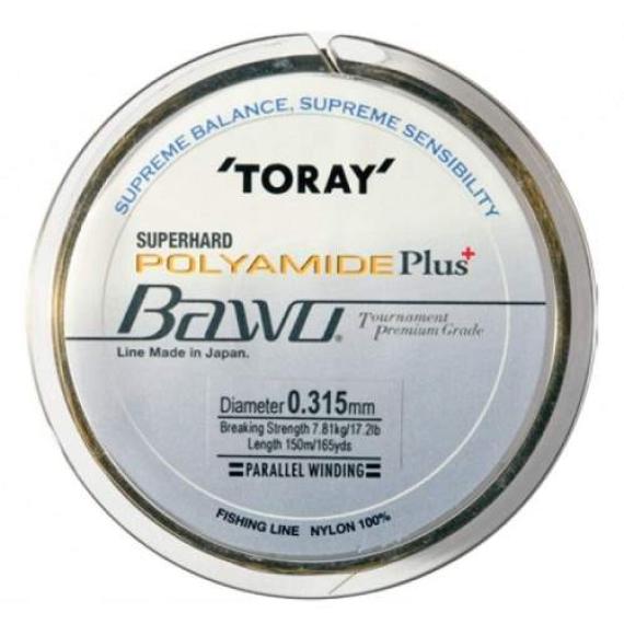 Fir Monofilament Toray Bawo Polyamide Plus, Olive Green, 150m 603210001