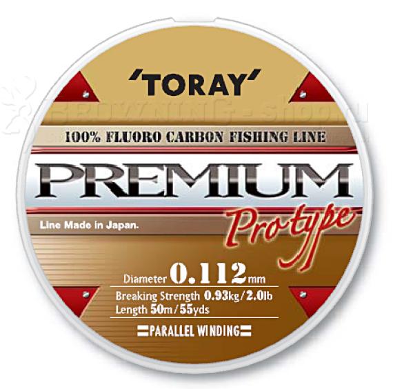 Fir toray premium fluorocarbon 0156mm 50m