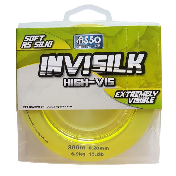 Fir asso invisilk yellow 0.22mm 300m