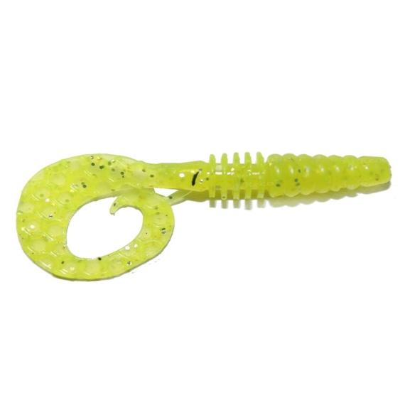 Grub fanatik viper 2.9 74mm 024 chartreuse uv