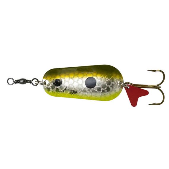 Lingurita Oscilanta DAM Effzett Standard, Olive Silver UV, 5.5cm, 22g 13042969601