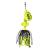 Spinnerbait Madcat A-Static Screaming Spinner, Fluo Yellow UV, 65g 13083159974