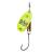 Lingurita Rotativa DAM Effzett Spinner With Single Hook, Yellow, 4g 13052960614
