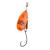 Lingurita Rotativa DAM Effzett Spinner With Single Hook, Orange, 6g 13052960619