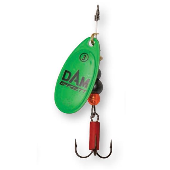 Lingurita Rotativa DAM Effzett, Fluo Green, 3g 13052960659