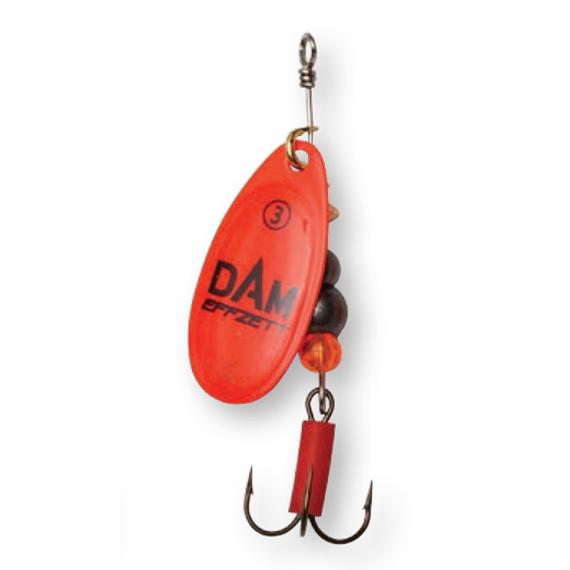 Lingurita Rotativa DAM Effzett, Fluo Red, 6g 13052960674