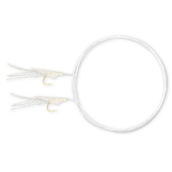 Streamer zebco z-sea holografix herring trace 1.00m natural fish 2 carlige