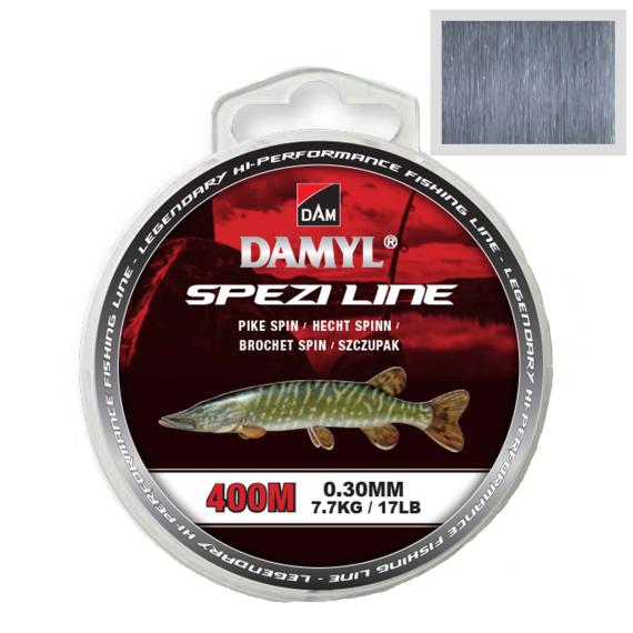 Fir Monofilament DAM Damyl New Spezi Line Pike Spin, Grey, 250m - 400m 11050966623