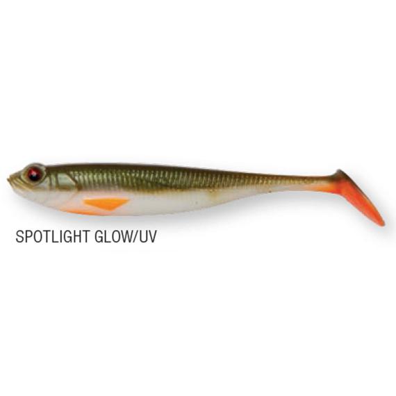 Shad dam effzett shadster slim 8.5cm 5.2gr spotlight glow uv