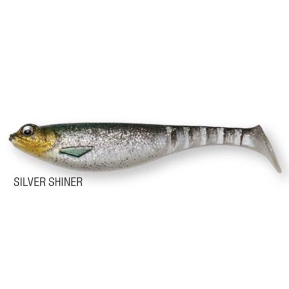 Shad dam effzett shadster power tail 8cm 5.6gr silver shiner