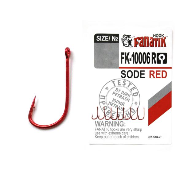 Carlig fanatik fk-10006r no.7 sode red