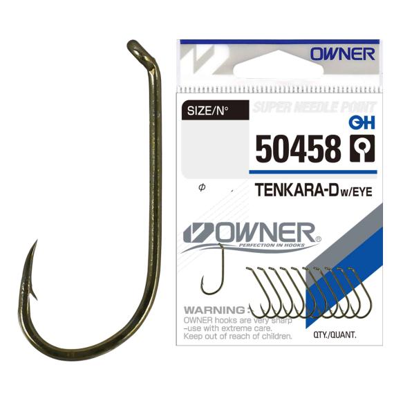 Carlig owner 50458 no.8 tenkara down w/eye