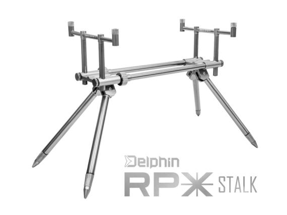 Rod Pod Aluminiu Delphin RPX Stalk Silver, 2 Posturi 101001624